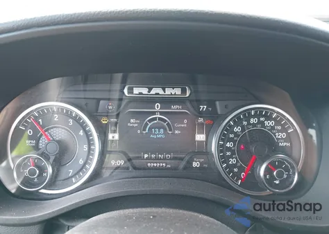 2022 Ram 1500 Big Horn Quad Cab 4X4 6'4 Box из США, поврежденный, VIN 1C6SRFBT4NN138523